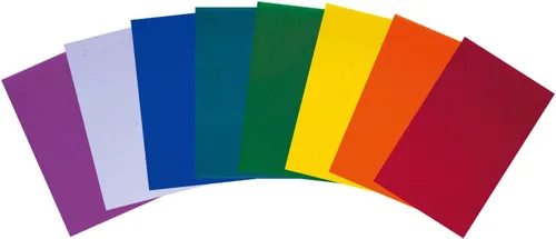 Vista 2 de Bullseye Rainbow - Paquete de vidrio transparente - 90 Coe