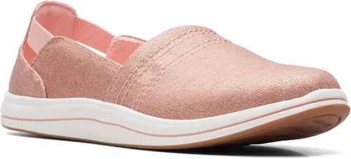 Vista 3 de Clarks Mocasines Breeze Step II para mujer, Negro