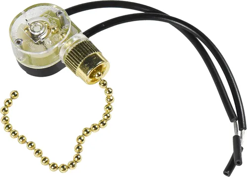 Vista 4 de HQRP Interruptor de ventilador de techo compatible con Shine Top LS-303N, LS-301B E218558, Westinghouse 77023, Harbor Breeze 33908 Interruptor