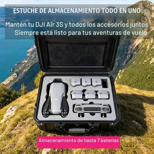 Vista 2 de INNVO Funda rígida para DJI Air 3S / Air 3