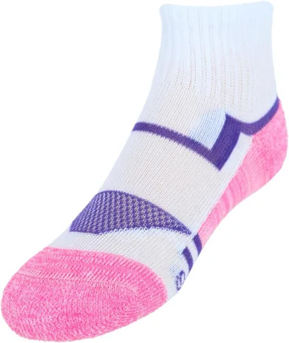 Vista 6 de Hanes Calcetines cómodos y frescos para niñas, paquete de 12 pares de calcetines con forro de moda