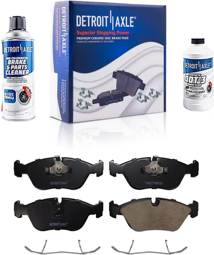 Vista 91 de Detroit Axle - Pastillas de Freno Traseras de Cerámica Izquierda Reemplazo de Pinza para Silverado Sierra Suburban 1500 Tahoe Yukon Escalade ESV EXT