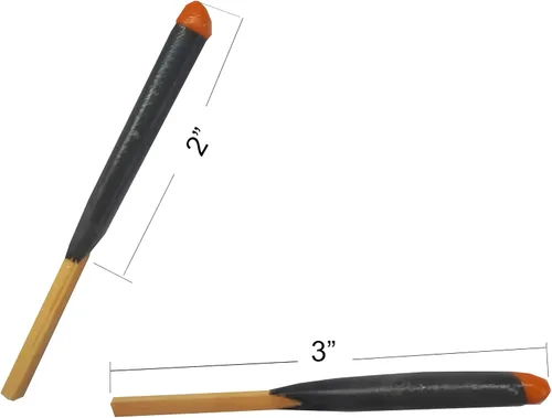 Vista 2 de Kit de fósforos impermeables de supervivencia – 20/40/60/80/100 cerillas de fuego + delantero extra en lata de metal, cables de yesca encerados