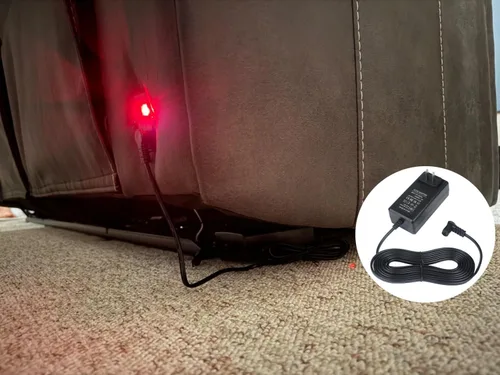 Vista 6 de Fuente de alimentación reclinable de pared de 29 V 2 A para silla elevadora o sillón reclinable eléctrico Limoss Okin, cable de alimentación