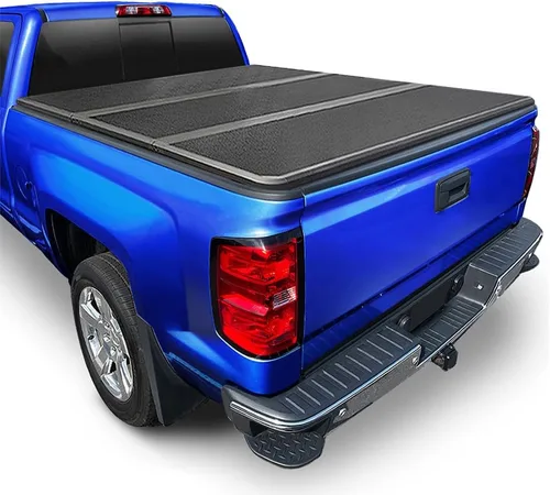 Vista 24 de Tyger Auto T3 - Funda de tonneau de triple pliegue suave para cama de camioneta, compatible con Chevy Silverado 2014-2018 / GMC Sierra 1500