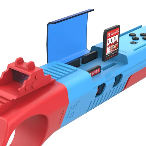 Vista 4 de GH Joy con Gun Controller for Nintendo Switch (OLED) Shooting Games, Resident Evil, Cabela's, Sniper Elite, Doom, Hunting Simulator, Wolfenstein