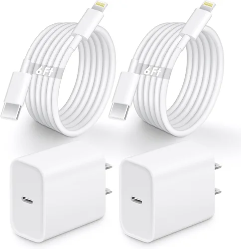 Vista 10 de AISNI Paquete de 2 bloques de carga rápida con cable de carga tipo C Negro
