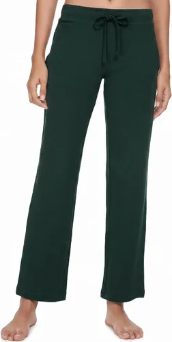 Vista 11 de U2SKIIN Pantalones de pijama para mujer, suaves, de algodón, cómodos, para dormir, para mujer Negro