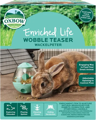 Vista 10 de Oxbow Timothy Hay Party Pack, Rabbit & Guinea Pig Toys, Bunny Enrichment