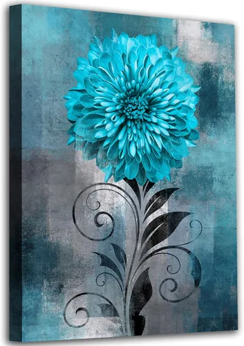 Vista 15 de Arte de pared inspirador con citas motivacionales, 7 reglas de la vida, impresiones en lienzo de tablero de madera, pintura en lienzo con citas