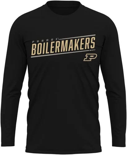 Vista 21 de Camisa deportiva de manga larga oficial de la NCAA Collegiate para hombre, colección de carbón elegante Universidad Estatal de Arizona/W/Sleek/Ls