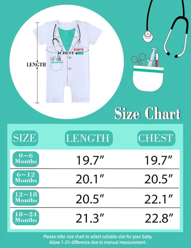 Vista 6 de Disfraz de Halloween de 2 piezas para bebé, conjunto de ropa de algodón para bebés, 0-24 meses