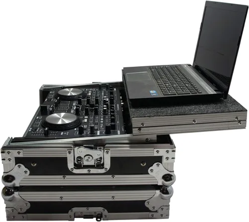 Vista 3 de Harmony Audio HCDNMC6000LT Flight Glide - Funda para portátil y DJ compatible con Denon DN-MC6000 MKII