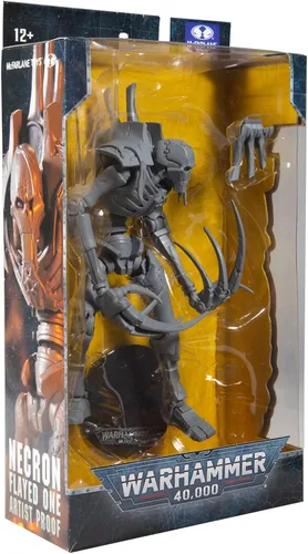 Vista 9 de McFarlane Toys Warhammer 40,000 Necron Flayed One Artist Proof Figura de acción de 7 pulgadas
