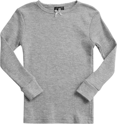 Vista 5 de Ropa interior térmica para bebés y niñas, 6 piezas de punto gofre y pantalones largos (12M-4T)