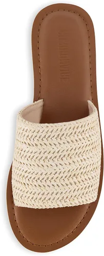 Vista 5 de CUSHIONAIRE Sandalia Carly Slide para mujer con espuma viscoelástica