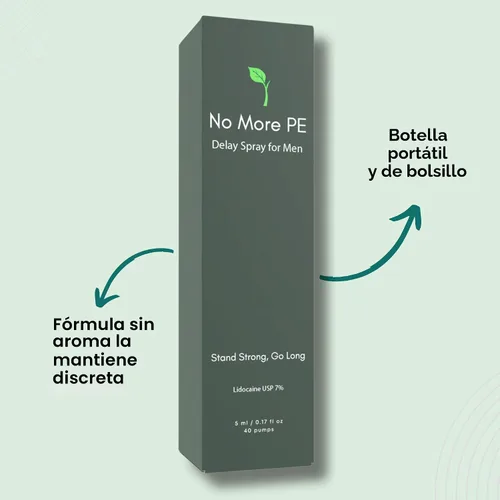 Vista 3 de Spray de retraso dessensibilizante para hombres 5 ml (40 bombeos), spray de control de clímax sin fragancia con efecto de adormecimiento mejorado