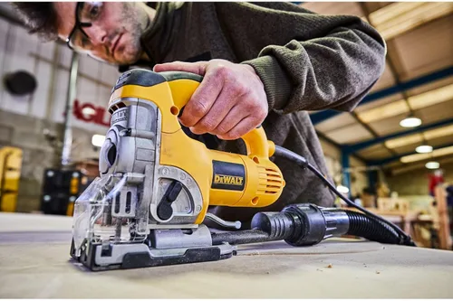 Vista 4 de DEWALT Sierra de calar, mango superior, 6.5 amperios, con cable (DW331K)