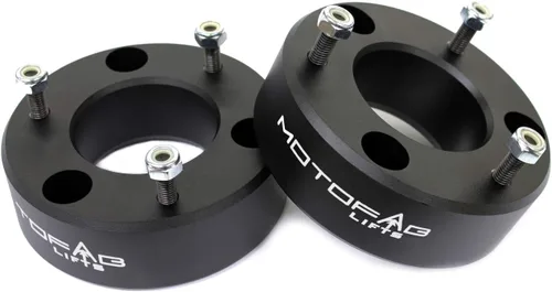 Vista 3 de Kit de nivelación para Chevy 2007–2017 Sierra GMC, nivelación de 3 in frontal y 2 in trasera de MotoFab CH-3F-2R.