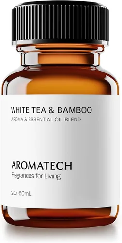 Vista 10 de AromaTech Aceite de aroma de té blanco y bambú para difusores de aceite de aroma, 0.3 onzas líquidas