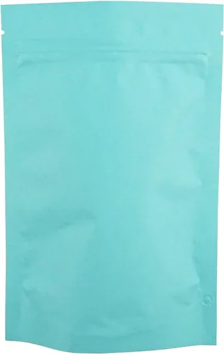 Vista 42 de 100 Bolsas de color mate de doble cara que se sostienen en posición vertical