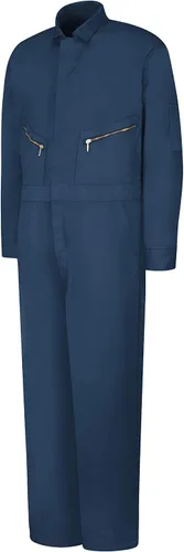 Vista 3 de Mono de algodón para hombre con cremallera delantera Red Kap