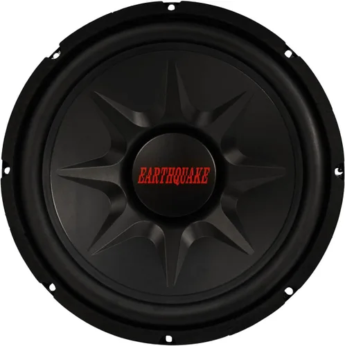 Vista 2 de Earthquake Sound TNT-12DVC Subwoofer de 12 pulgadas con doble bobina de voz de 4 ohmios, rojo, negro, blanco