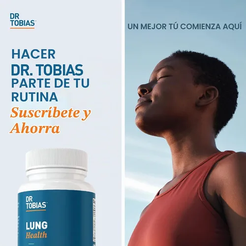 Vista 7 de Dr. TOBIAS - suplemento de salud pulmonar, 60 cápsulas