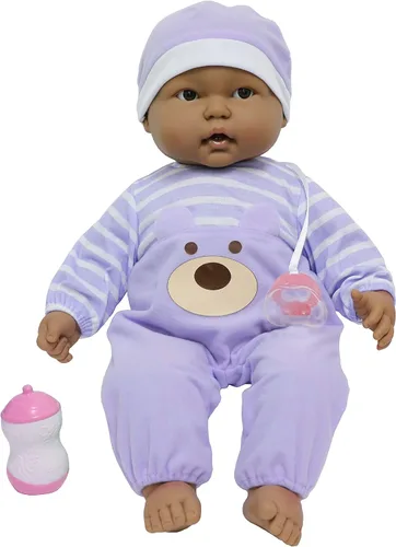 Vista 6 de Muñeca para abrazar de 20 pulgadas, de JC Toys, Africano americano
