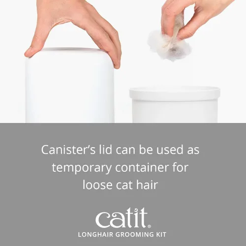 Vista 8 de Catit Senses 2.0 - Kit de aseo para gatos de pelo largo