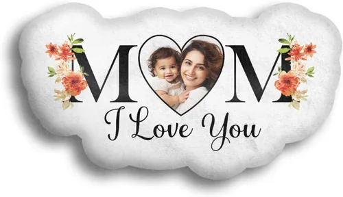 Vista 11 de Personalized Best Mom Pillow, Customized for Mama Pillow, Custom Pillow for Mommy from Daughter, Birthday Gifts for Mothers from Son, Hi Mom I Love