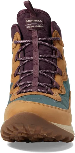 Vista 3 de Merrell Antora 3 Thermo Mid Zip Botas de nieve impermeables para mujer