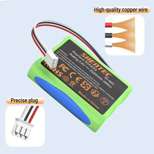 Vista 5 de Shentec Reemplazo de batería de 2500mAh 50AA5S para Toniebox Tonie Box, parte NO 50AA5S (altavoz)