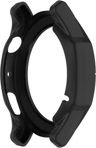 Vista 3 de Funda compatible con Amazfit Cheetah/Cheetah Pro Smartwatch Funda protectora de TPU suave (negro, negro)