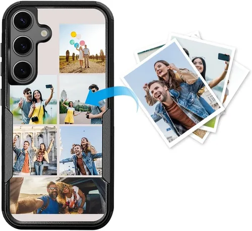 Vista 112 de Funda de teléfono personalizada para Galaxy S20 FE 5G, funda para teléfono multifoto, funda protectora resistente de doble capa a prueba de golpes