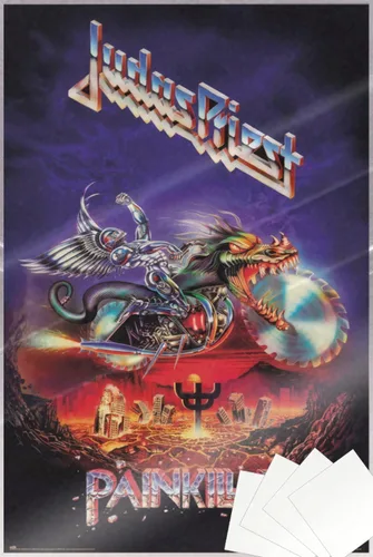 Vista 8 de Judas Priest - Póster musical (matainkiller) (tamaño: 24" x 36") (póster laminado)