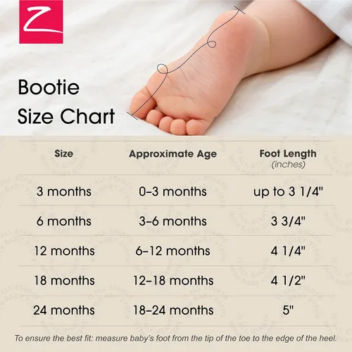 Vista 4 de Zutano Unisex Fleece Baby Booties, Soft Sole and Non Slip Stay On Slipper Socks for InfantToddler, Girls, Boys 3-24 Months