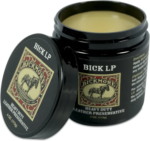 Vista 3 de Bickmore Acondicionador de cuero, reparación de arañazos Bick LP de 4 onzas, conservante de cuero LP resistente, protector de cuero, bálsamo