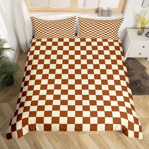 Vista 21 de Manfei Juego de ropa de cama de silueta de ciervo, tamaño individual, funda de edredón con patrón de flechas y cuernos con 1 funda de almohada