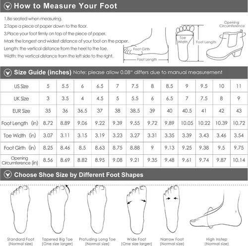 Vista 6 de DREAM PAIRS Botas con cordones para mujer, tacón alto grueso, botines
