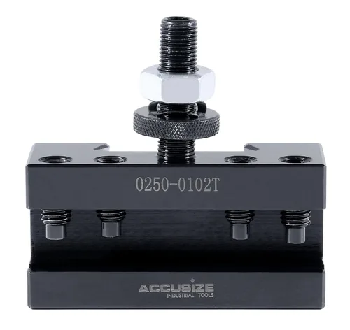 Vista 13 de Accusize Industrial Tools - Portaherramienta de cambio rápido para taladrado, torneado y rectificado, capacidad máxima de 1 pulgada, estilo No 2