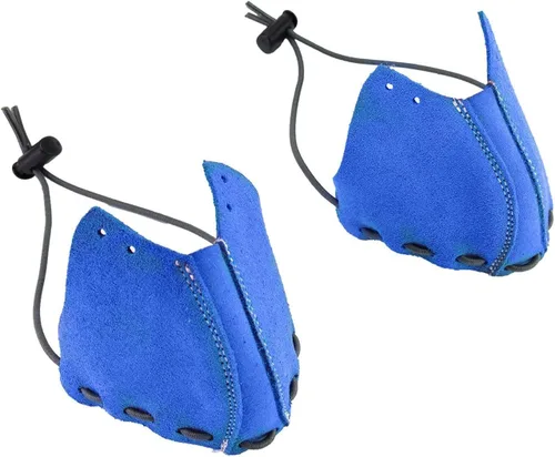 Vista 3 de WIFA - Gorras protectoras para patines - Punteras de cuero, protectores con cordón de goma, patines de ruedas, Derby