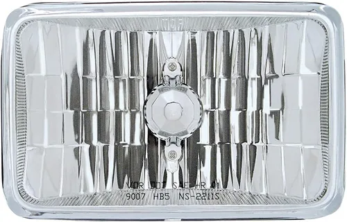 Vista 4 de United Pacific 31390 Faro rectangular de cristal de 4 x 6 pulgadas, resistente antivibración, reflector reforzado, DOT/SAE, haz alto, una unidad