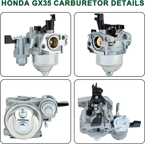 Vista 5 de Carburador GX200 GX160 para Honda GX 160 GX 200 5.5HP 6.5 HP Motor Reemplaza 16100-ZH8-W61 16100-ZE1-814 16100-ZE1-825 Honda GX 200 carburador