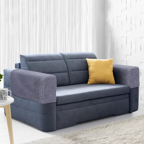 Vista 8 de SUPVOX Funda elástica universal para reposabrazos de sofá, 2 piezas, protector de reposabrazos elástico de vellón suave para sofá y sillón, toallas