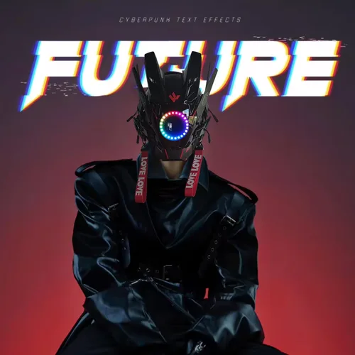 Vista 5 de HCYPUNK Máscara punk, casco de cosplay para hombres, ropa tecnológica punk futurista, Halloween, cosplay, ajuste para fiestas, festivales de música