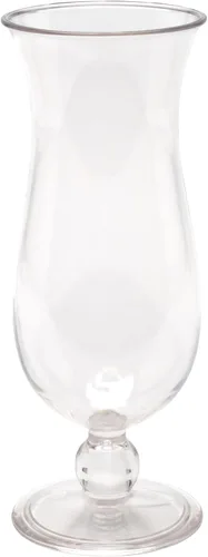 Vista 2 de G.E.T. HUR-1-CL Carefree - Vasos inastillables para cóctel/huracanes, 15 onzas, juego de 12 unidades.