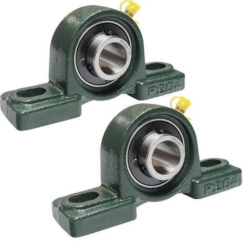 Vista 14 de Paquete de 2 UCP201-8 Rodamientos de Bloque de Almohada - Rodamientos de Bloque de Almohada Montados de 1/2" Base de Hierro Fundido Sólido