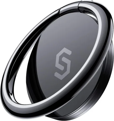 Vista 15 de Syncwire Soporte adhesivo para anillo de teléfono, rotación de 360°, soporte de anillo de dedo para teléfono celular, agarre de metal pulido
