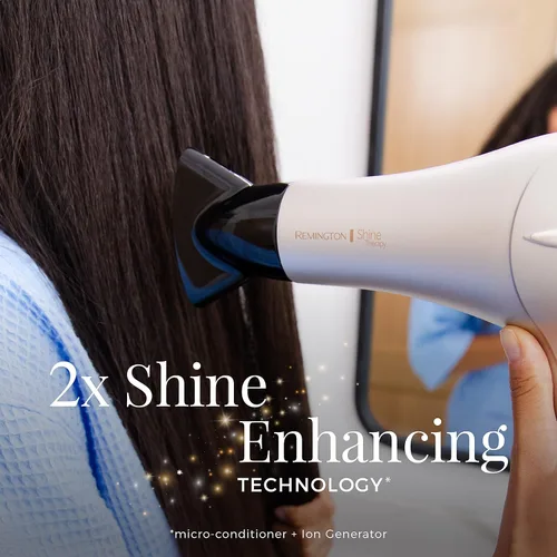 Vista 3 de REMINGTON Shine Therapy - Secador de pelo con aceite de argán y queratina